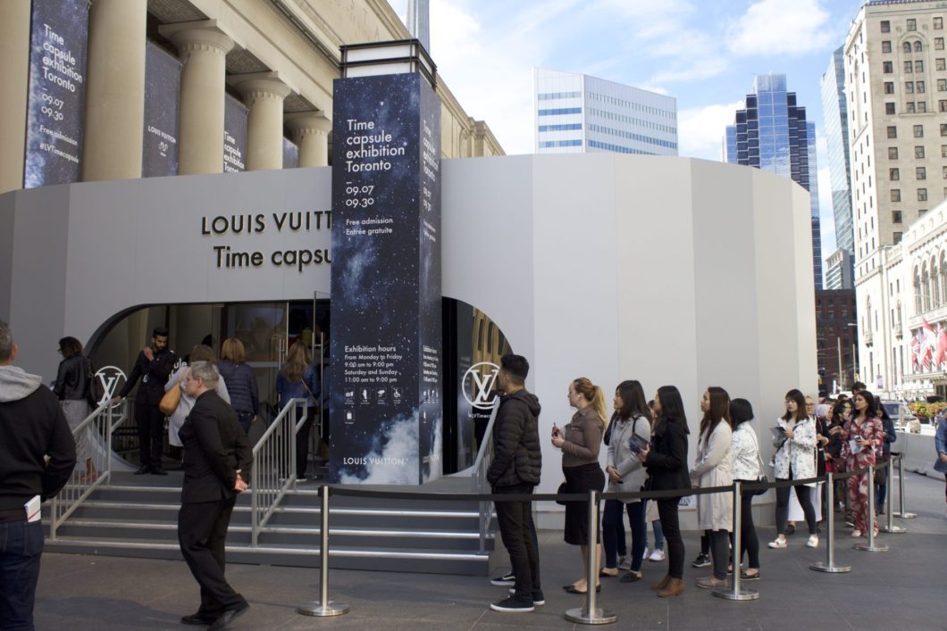 Louis Vuitton: Time capsule exhibition Toronto