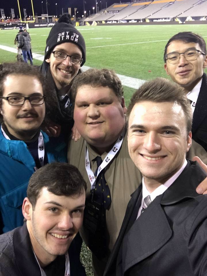 Observer reporters at the Vanier Cup