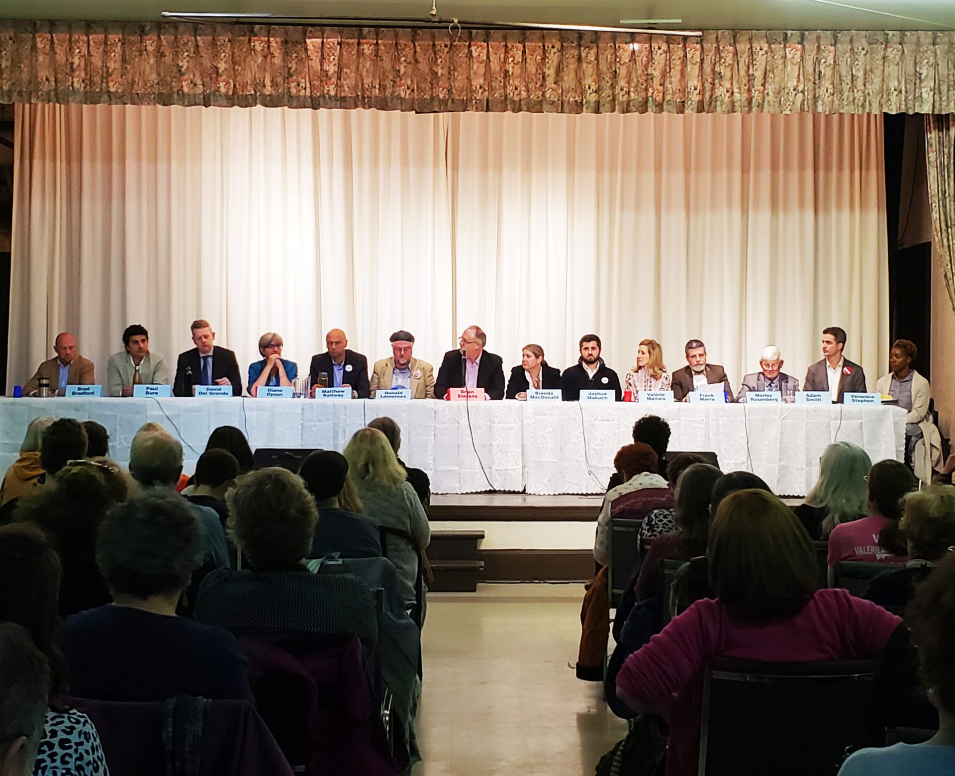 All-candidates meeting for Ward 19