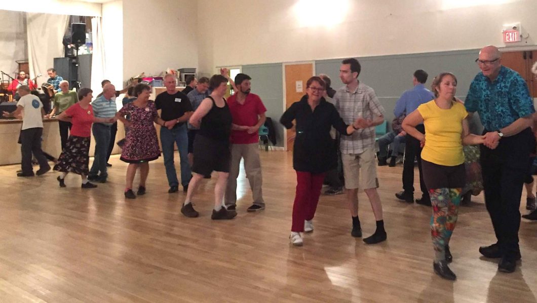 The Toronto Contra Dance is a dancing session that features Scott-Irish and French-Canadian music and a basic dancing class. It was held Sept. 29 at the St. Barnabas Anglican Church on Danforth Ave.