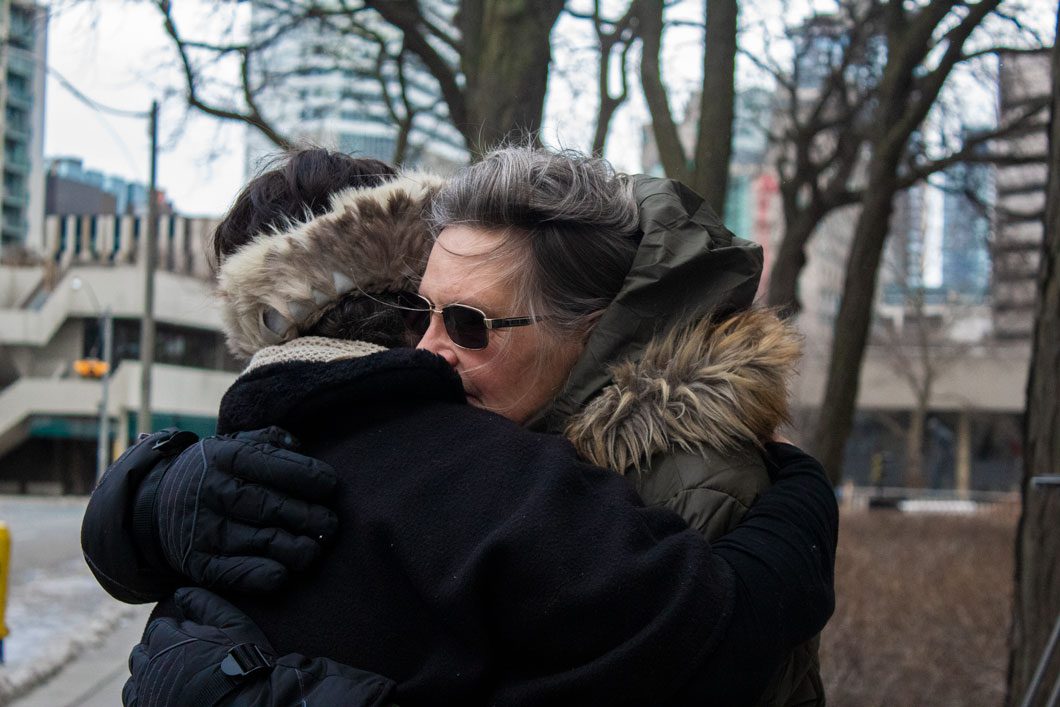 Bruce McArthur murder victim sister gets hugged outside Toronto courtroom