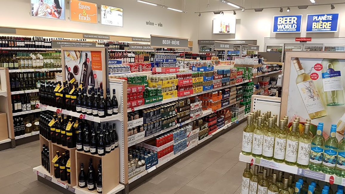 LCBO store at Victoria Park and Ellesmere