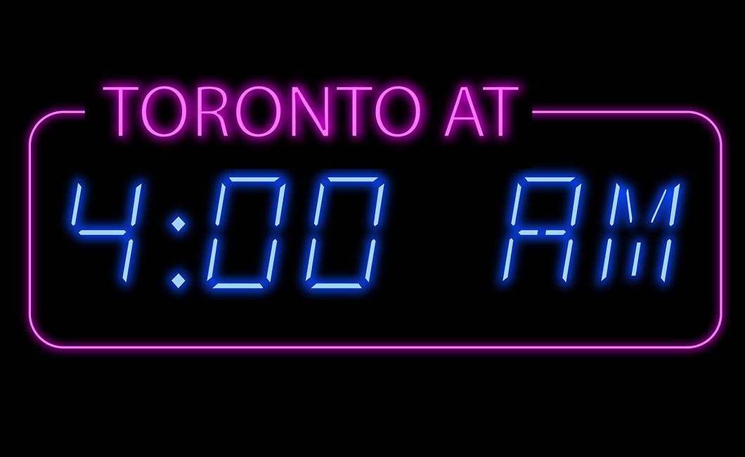 Toronto at 4 a.m. logo