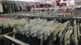 thrift store, clothes,