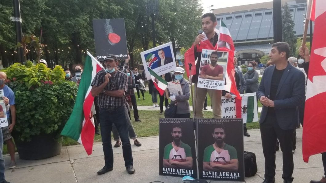 Execution of Iranian wrestler condemned at rally - The Toronto Observer