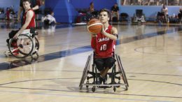 Garrett Ostepchuk, Team Canada, wheelchair basketball.