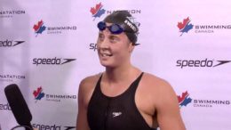 Canadian swimmer Steph Horner