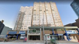 To show a recent street view of 877 Yonge St.