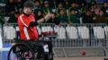 Iulian Ciobanu competes in boccia in Lima in 2019. With a 2-1 record in group play at the 2020 Tokyo Paralympics, he would fail to qualify for the quarter-finals in the mixed individual event, alongside fellow Montreal native Alsion Levine.