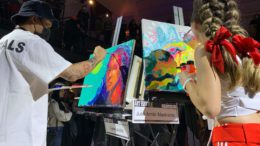 art battle toronto artists painting