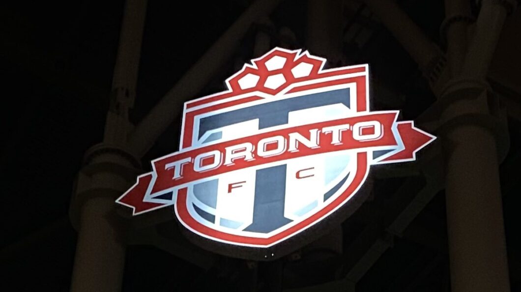 Toronto FC logo at BMO Field