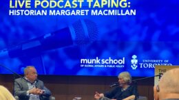 Paul Wells interviews Margaret Macmillan for the Paul Wells Show at the Munk School of Global Affairs and Public Policy.