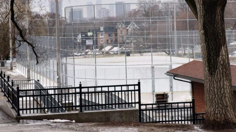Withrow Park skating rink