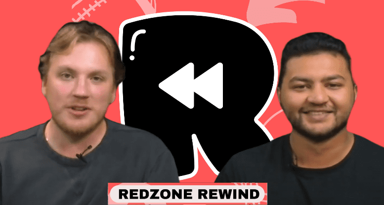 The Redzone Rewind Banner.