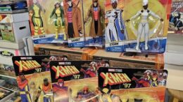 X-Men '97 action figures at Treehouse Collectibles. (Natalie Budhu/ Toronto Observer)